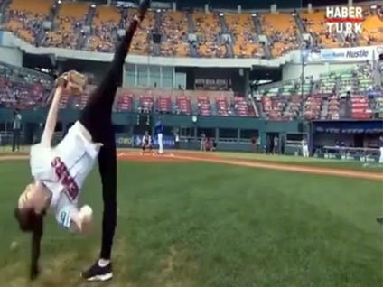 En seksi beyzbol atışı