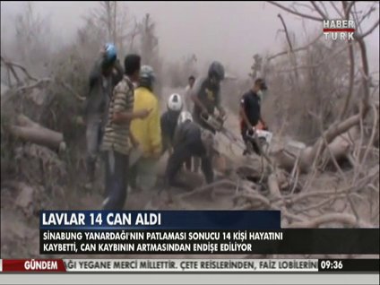Endonezya'da lav faciası