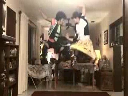 Baba oğuldan 'Süper Selfie'