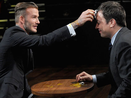 David Beckham 'karizmayı çizdirdi'