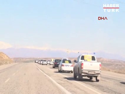 Muhabir kendi kazasını çekti!