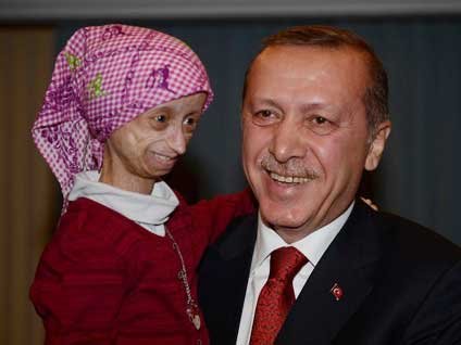 Başbakan Erdoğan Gamze Yağar ile görüştü