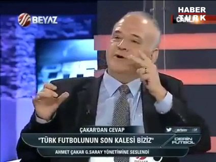 Ahmet Çakar ağzından küfür kaçırdı