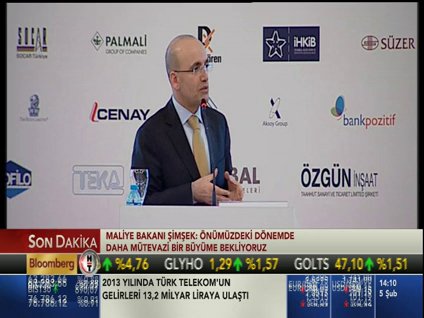 'Mütevazi bir büyüme dönemine gireceğiz'