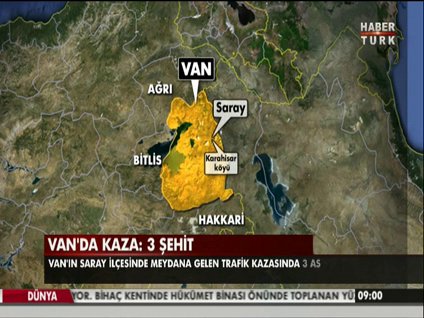 Van'da askeri araç devrildi: 3 asker şehit, 18 asker yaralı