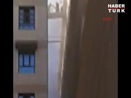 Ölümden kaçış böyle görüntülendi