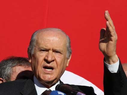 MHP lideri Devlet Bahçeli Çankırı'dan Başbakan Erdoğan'a seslendi