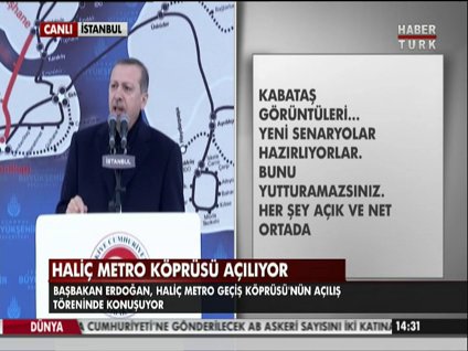 Halic Metro Köprüsü açıldı -1