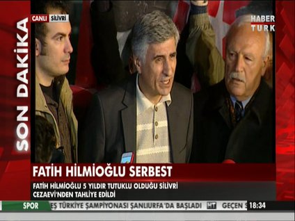 Fatih Hilmioğlu serbest!