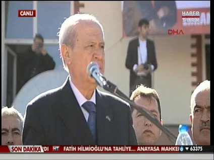 Bahçeli Kırşehir'de