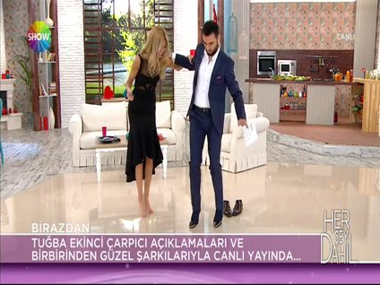 Alişan topuklu ayakkabı giyerse!
