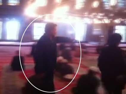 Russell Crowe'un Sultanahmet Camii'ndeki çok özel görüntüleri