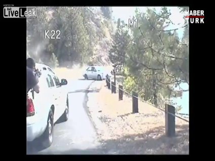 Böyle kurşun yağdırdı!