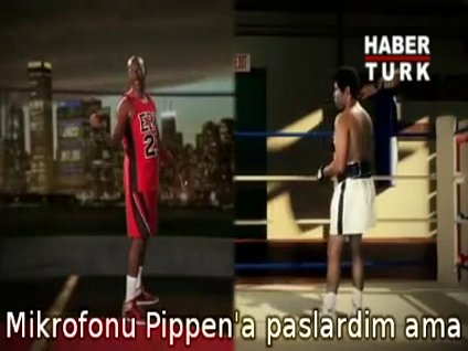 Michael Jordan vs Muhammed Ali'ye karşı!