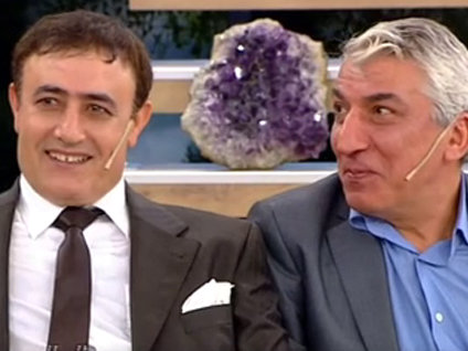 Canlı yayında ilginç sürpriz