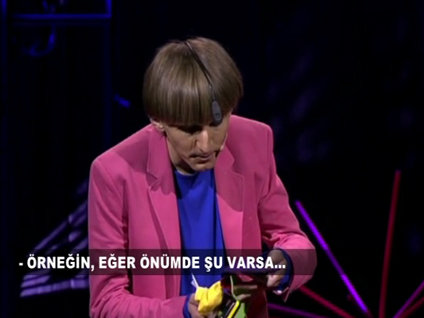 Renkleri duyabiliyor!