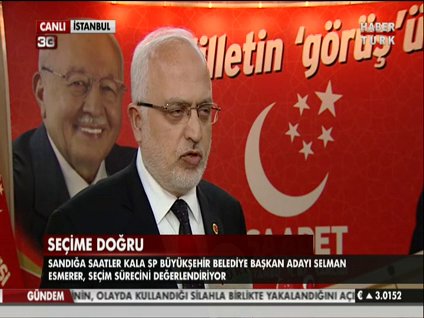 Selman Esmerer, seçim sürecini değerlendirdi