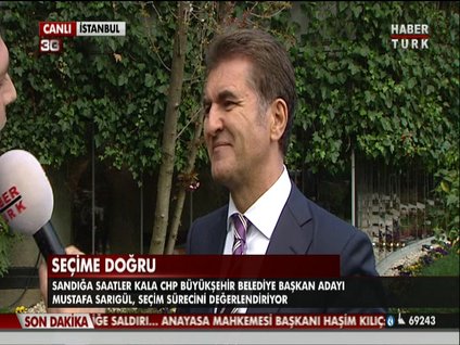Mustafa Sarıgül, seçim sürecini değerlendirdi
