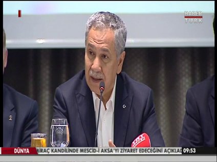 Arınç'tan Suriye ses kaydı için çarpıcı açıklama