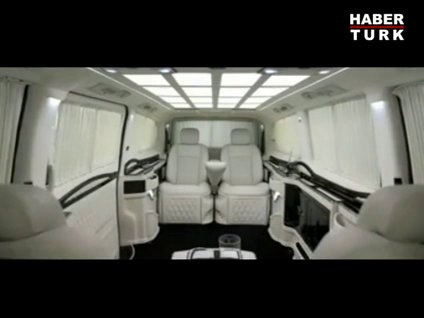 Saraya dönüşen araç!