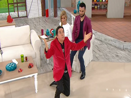 Canlı yayında haykırdı!