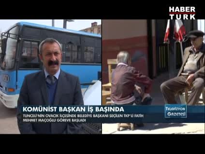 Komünist Başkan'ın ilk icraatları