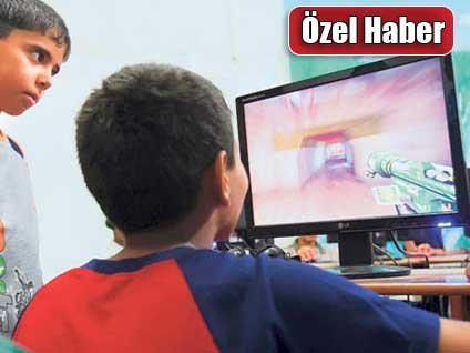 İnternetteki şiddet oyunları çocuklarda bağımlılık yapıyor
