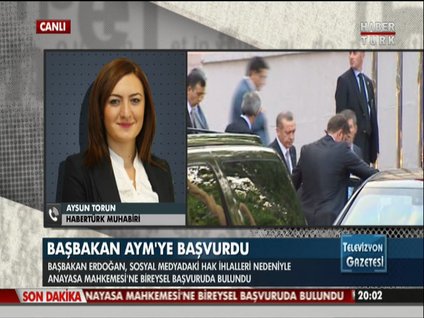 Başbakan AYM'ye başvurdu!