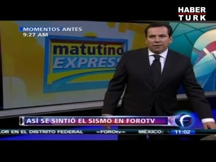 Meksika TV kanalı depreme canlı yayında yakalandı