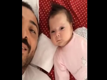 İşte Hira bebeğin ilk görüntüsü!