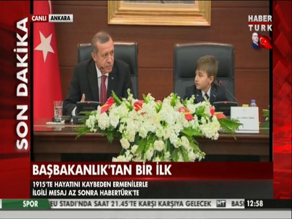 Başbakan'dan çocuklara tavsiyeler