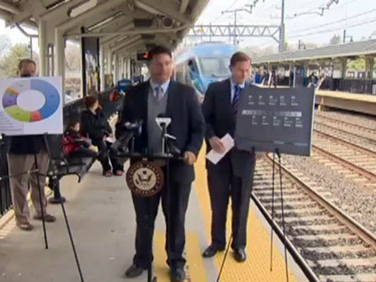 Gelen hızlı treni görmeyince