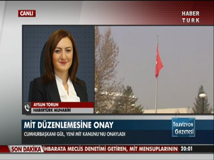 MİT düzenlemesine onay!