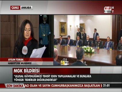 MGK'da neler görüşüldü?