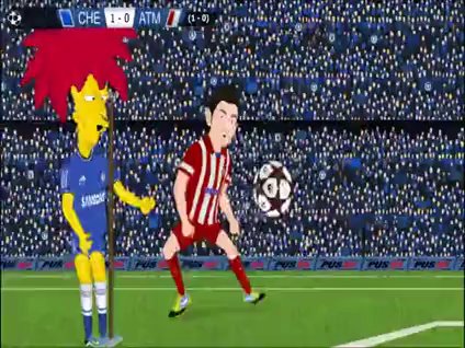 Arda'nın golü çizgi film oldu!