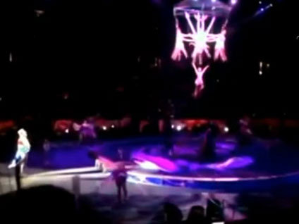 Sirkte korkunç kaza!