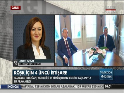 Köşk'te 'Çankaya' zirvesi