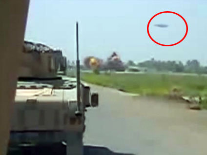 Taliban kampını bombalayan UFO