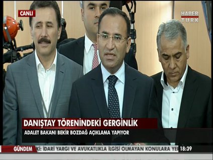 Adalet Bakanı Bozdağ'dan Feyzioğlu'na tepki!