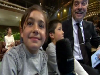 THY'nin minik yıldızları Beyaz'ı şaşırttı