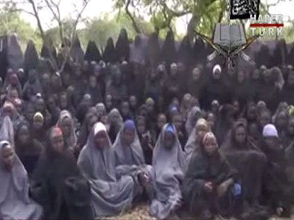 Kaçırılan kızların ilk görüntüsü