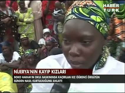 Nijerya'da Boko Haram'ın elinden kurtulan kız yaşadıklarını anlattı