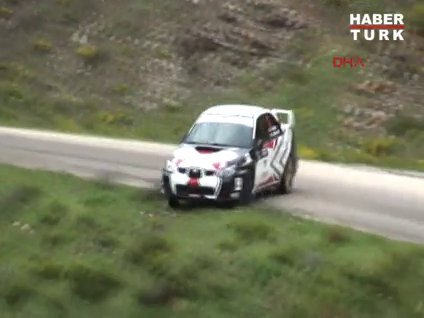 Türkiye Rallisi'nde inanılmaz kaza!