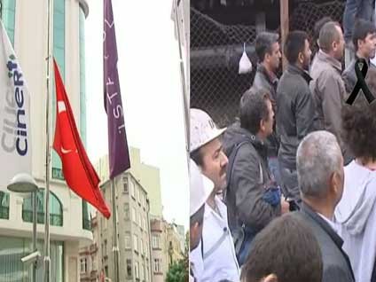 Soma'da yaşanan faciayla ilgili 3 günlük yas ilan edildi bayraklar yarıya indirildi
