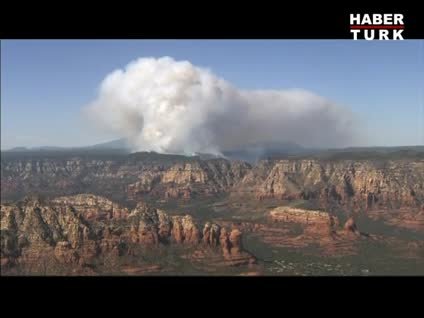 ABD'nin Arizona eyaletinde orman yangını paniği