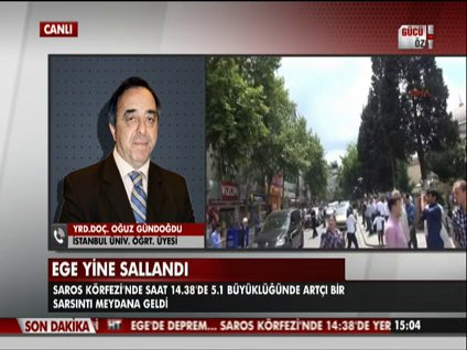 Ege yine sallandı!