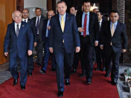 Başbakan Erdoğan "Köşk" için temaslarını hızlandırdı