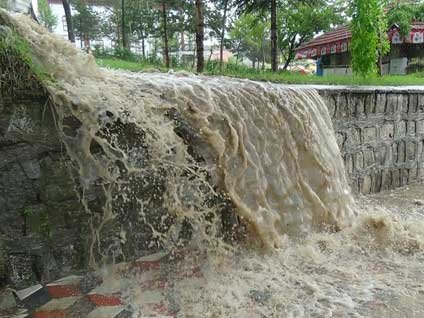 Yağışlar Yozgat'ı göle çevirdi