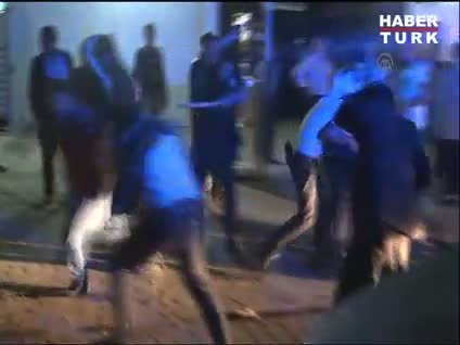 Urfa'da eli sopalı meydan savaşı