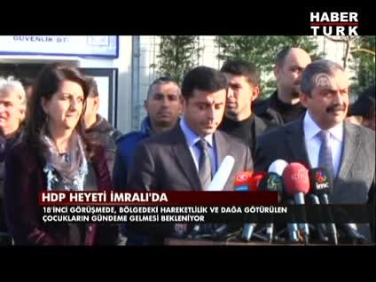 HDP Heyeti İmralı'da